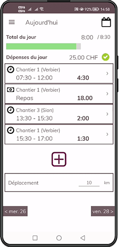 App SwissWorkTime